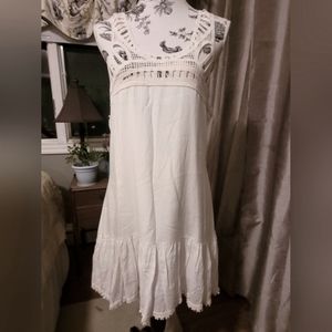 Solitair swim lace cover up sz s